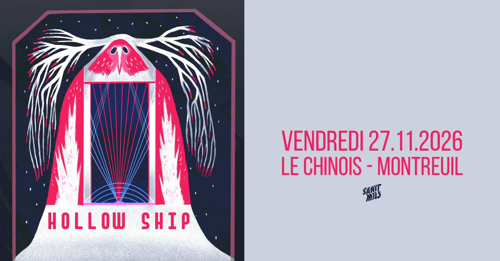 Hollow Ship @ Le Chinois, Montreuil Cover