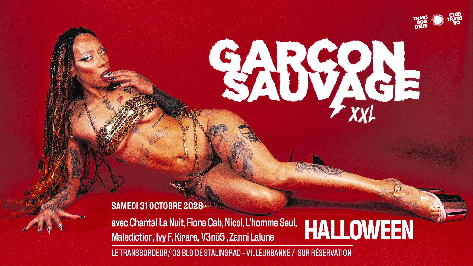Garçon Sauvage Xxl - Halloween 2026 Cover