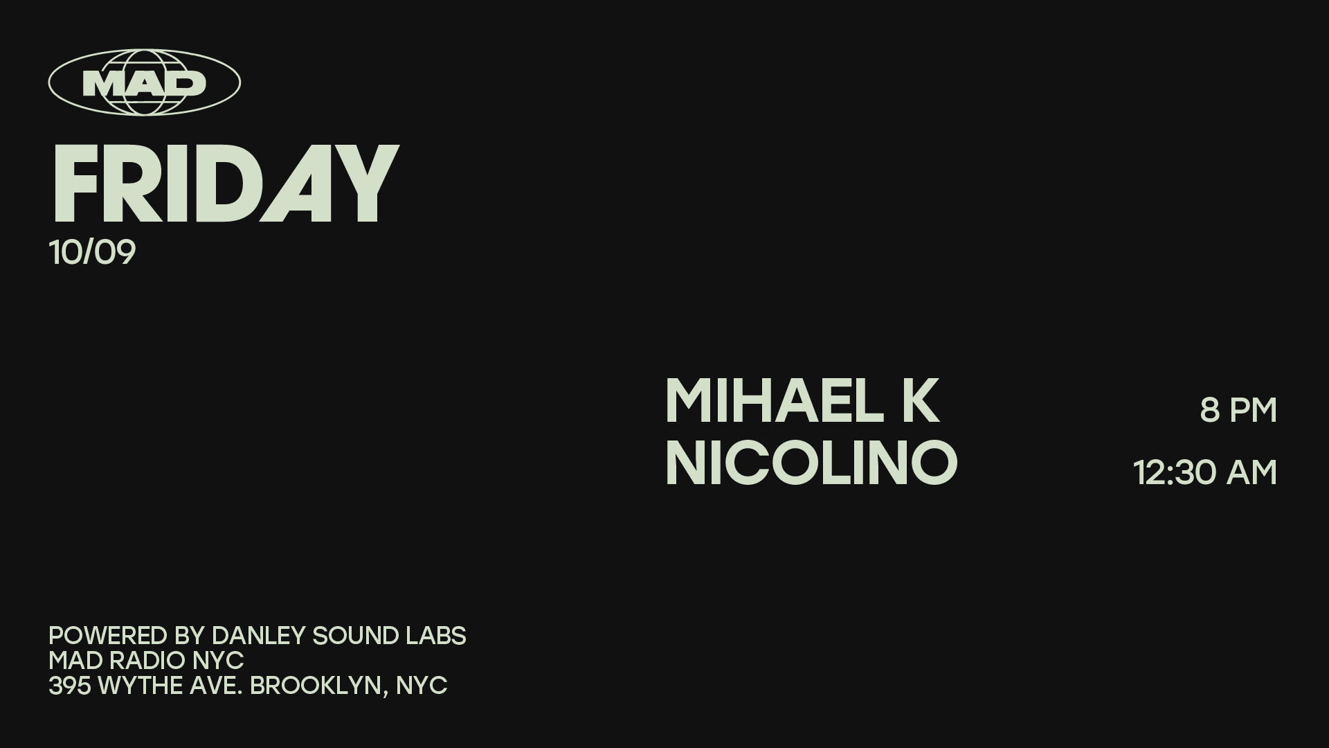 Mihael K / Nicolino Cover