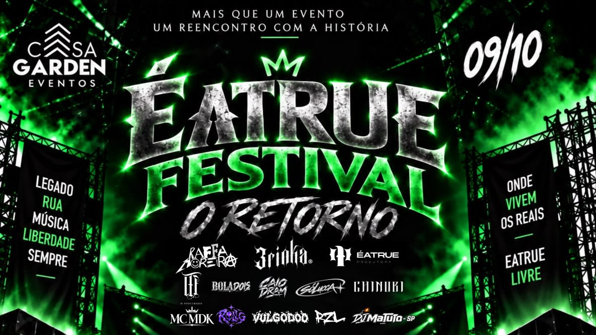 Éatrue Fest - O Retorno - Edição Raffa Moreira Cover