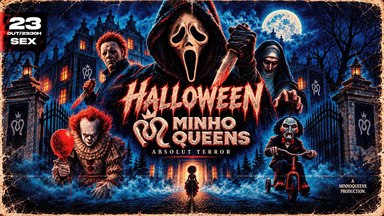 Halloween Minhoqueens - 23/10 (Sexta) Cover