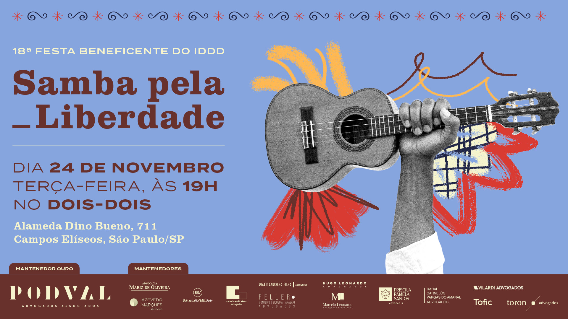 Samba Pela Liberdade - 18ª Festa Beneficente Do Iddd Cover