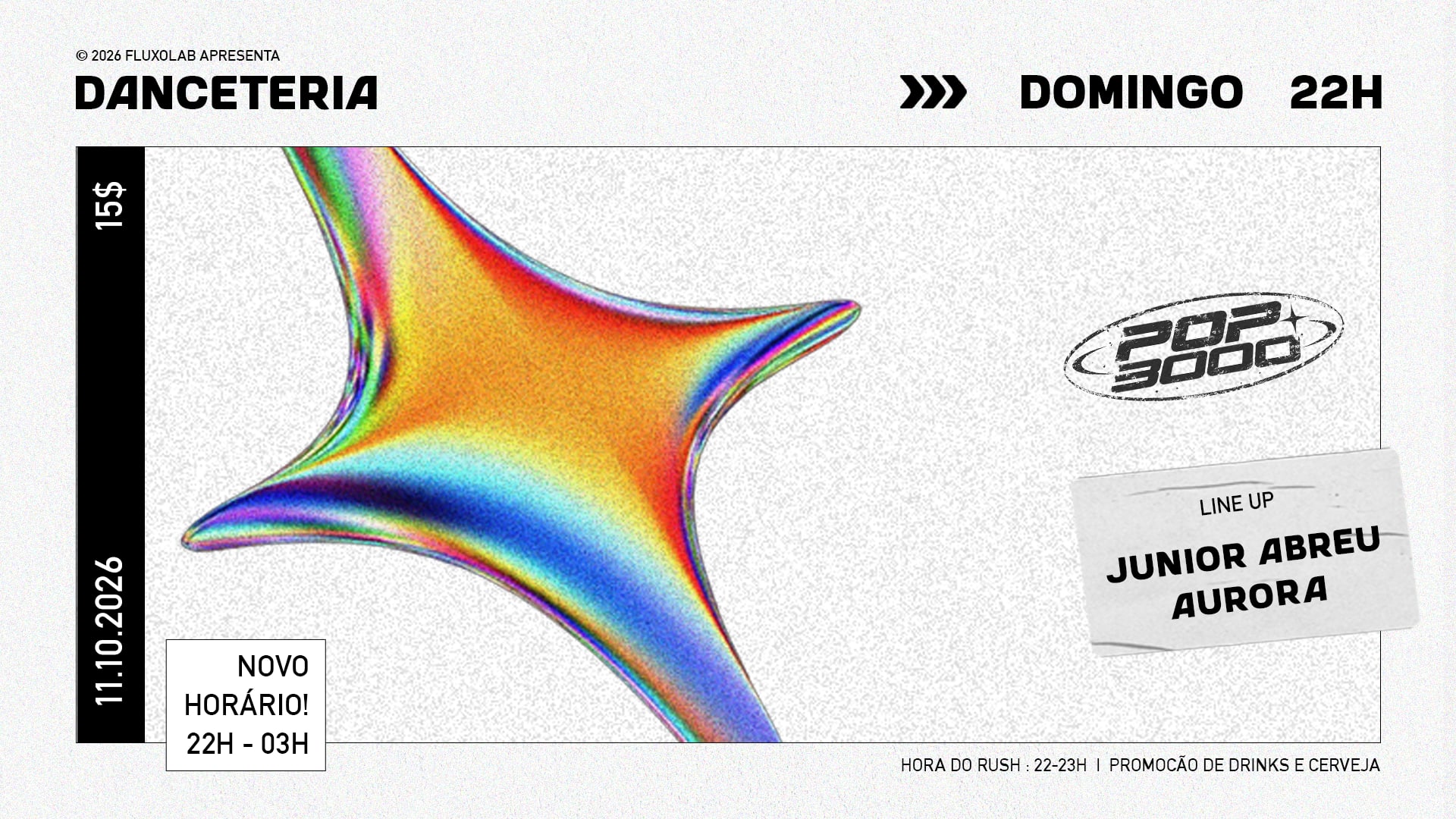 Danceteria Pop 3000 Cover