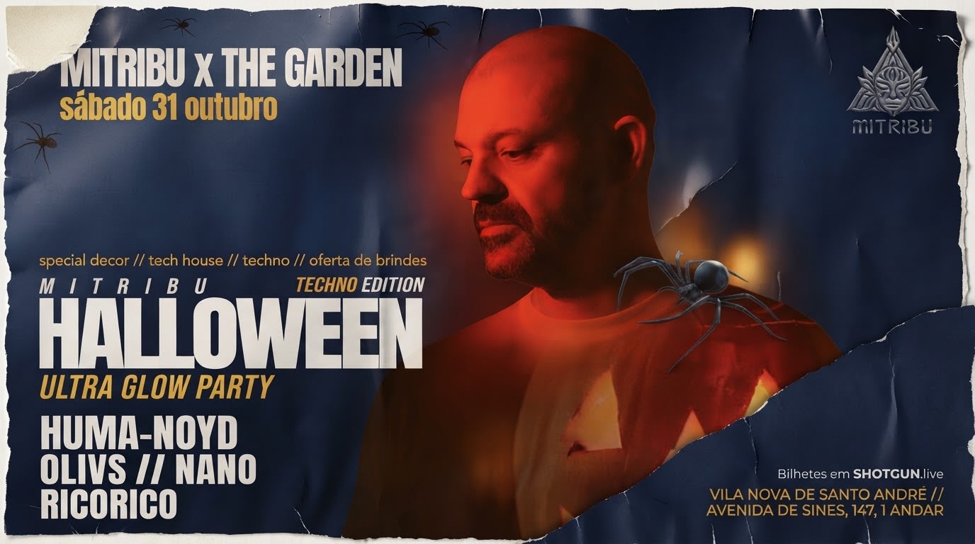 Mitribu Halloween W/ Huma-Noyd @ The Garden (Santo André) Cover