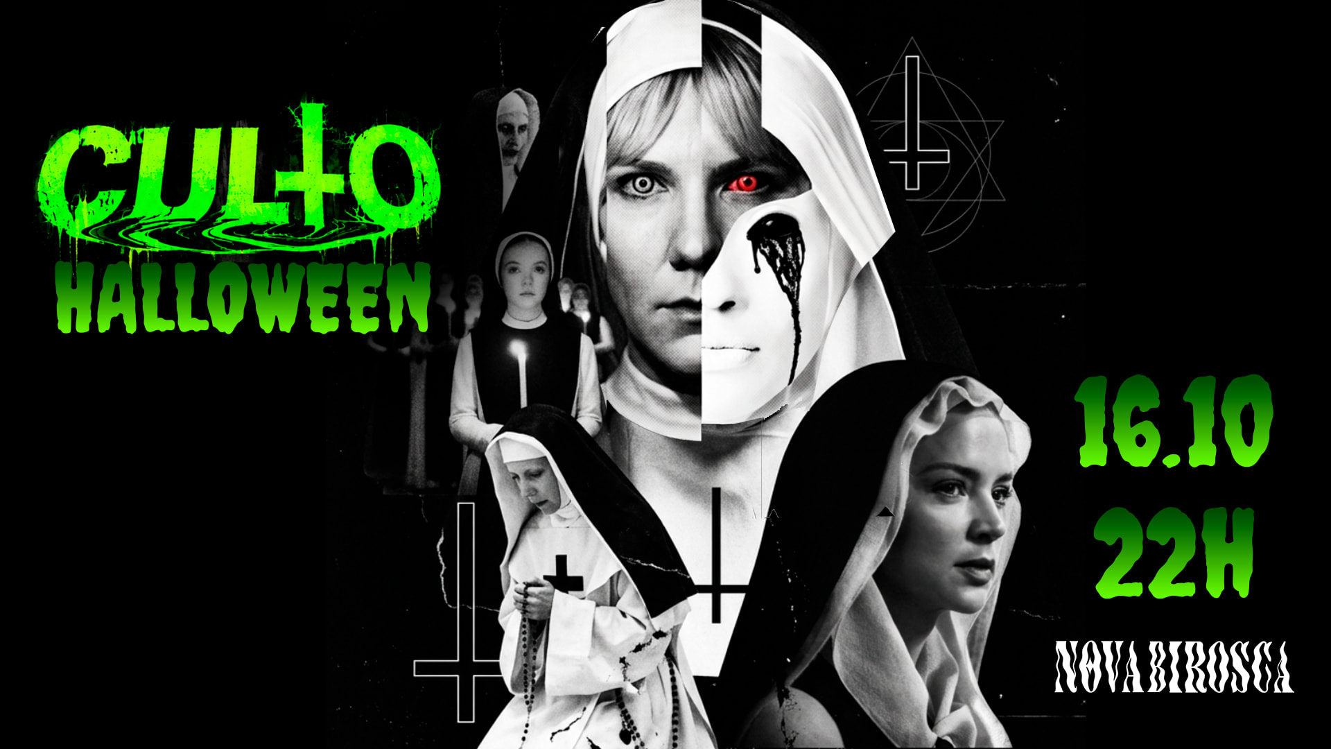 16/10 - Culto Halloween Cover