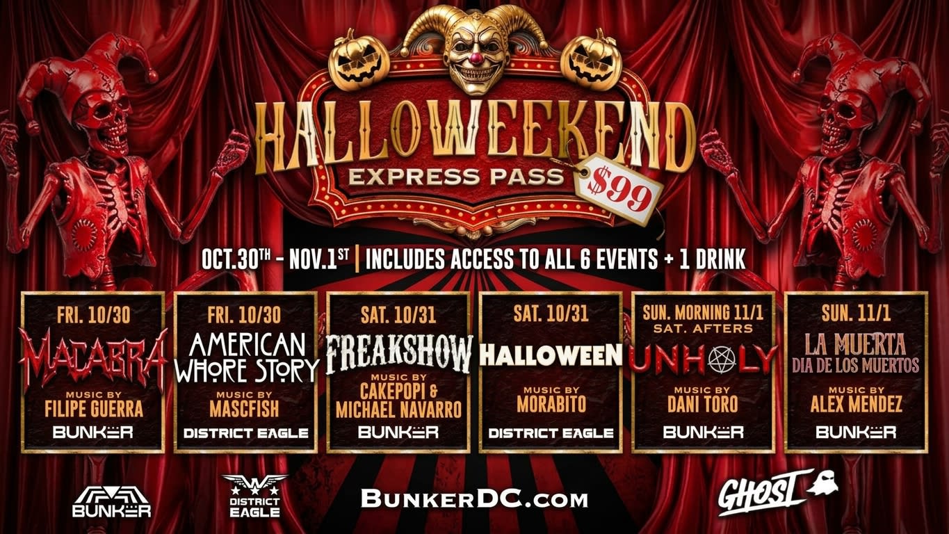 Halloweekend Vip Express Pass Cover