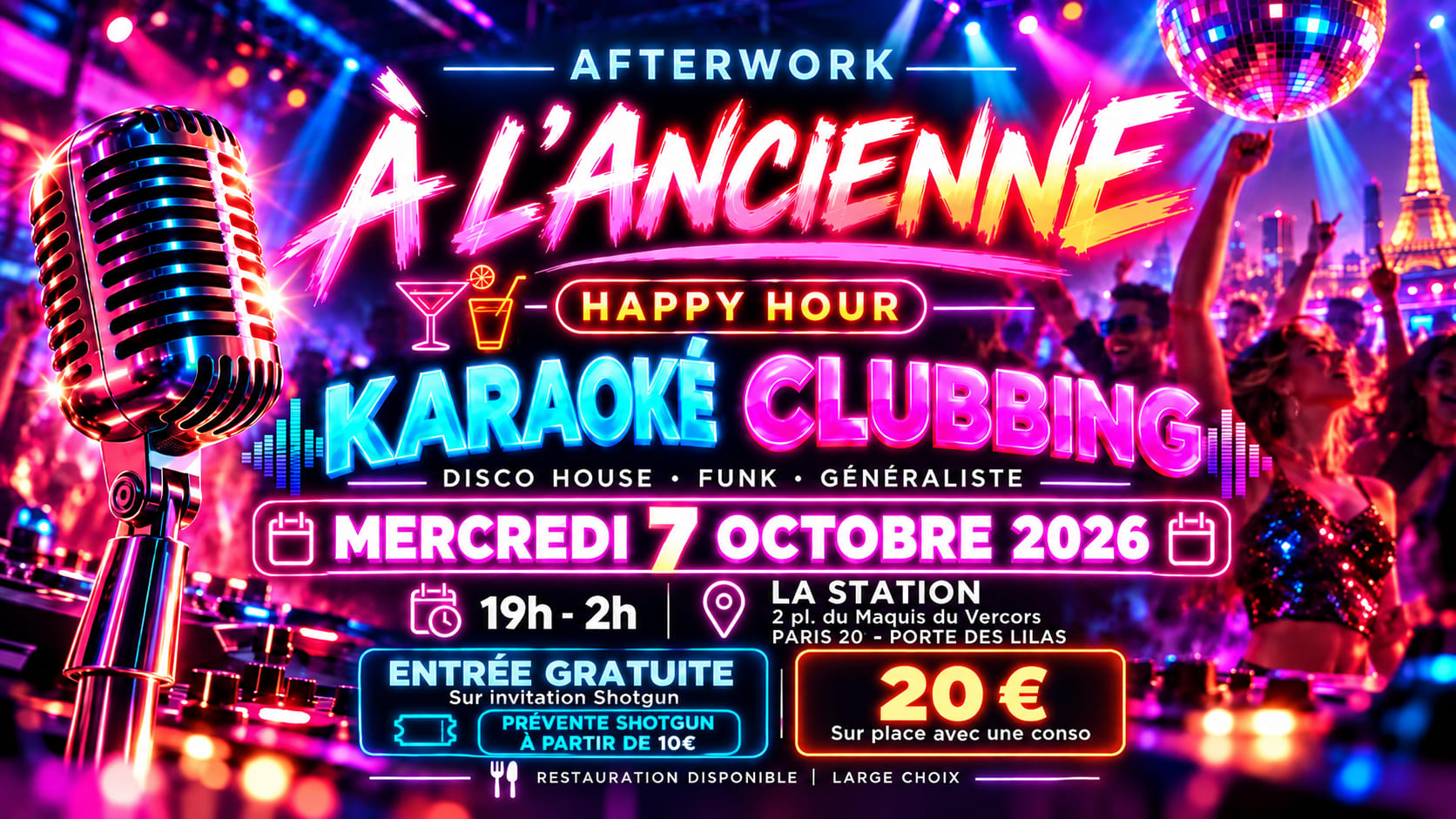 After Work A L'ancienne Cover