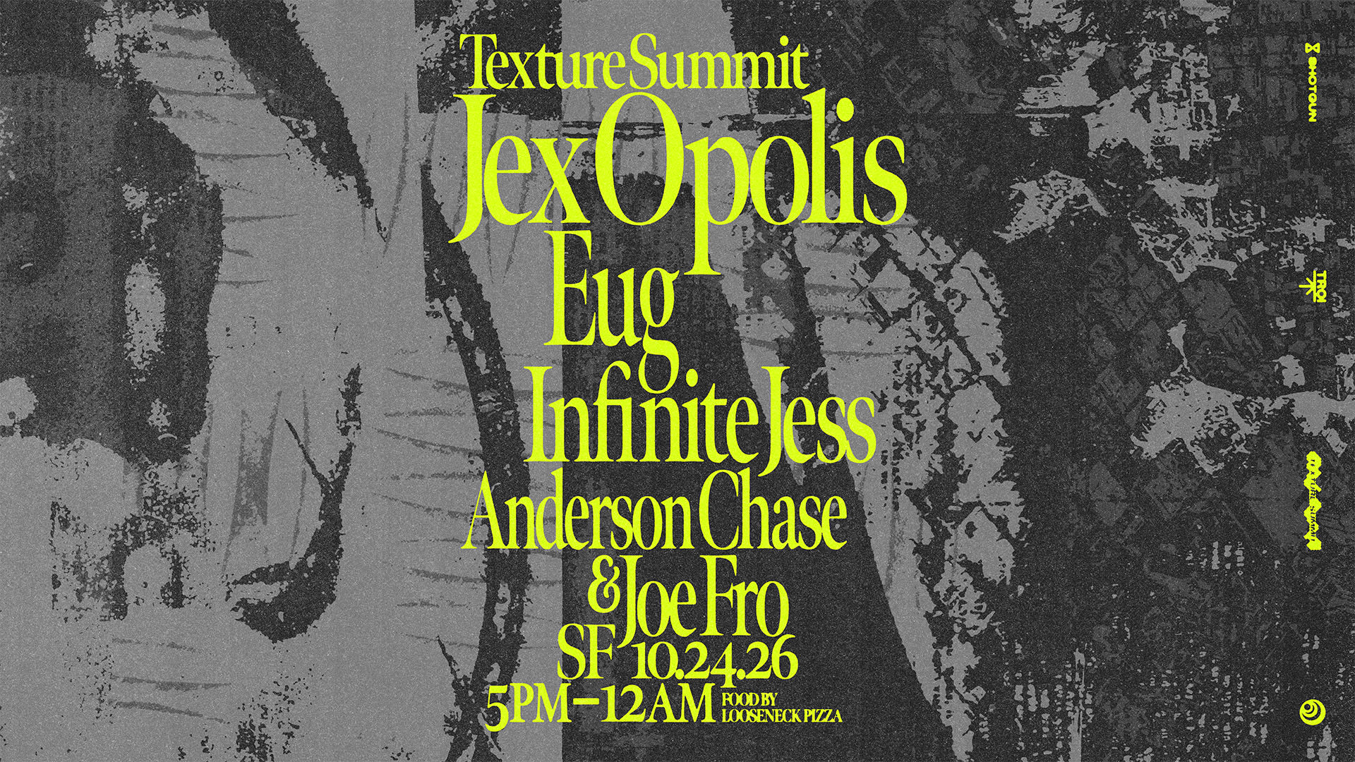 Texture Summit Pres. Jex Opolis Cover
