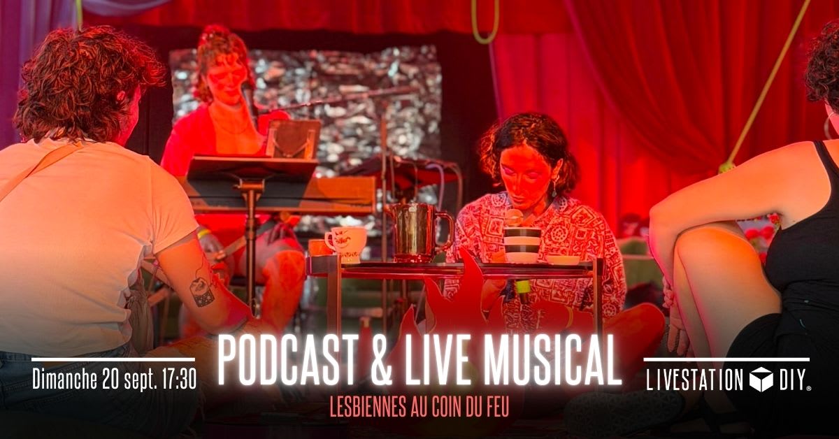Podcast & Live Musical : Lesbiennes Au Coin Du Feu Cover