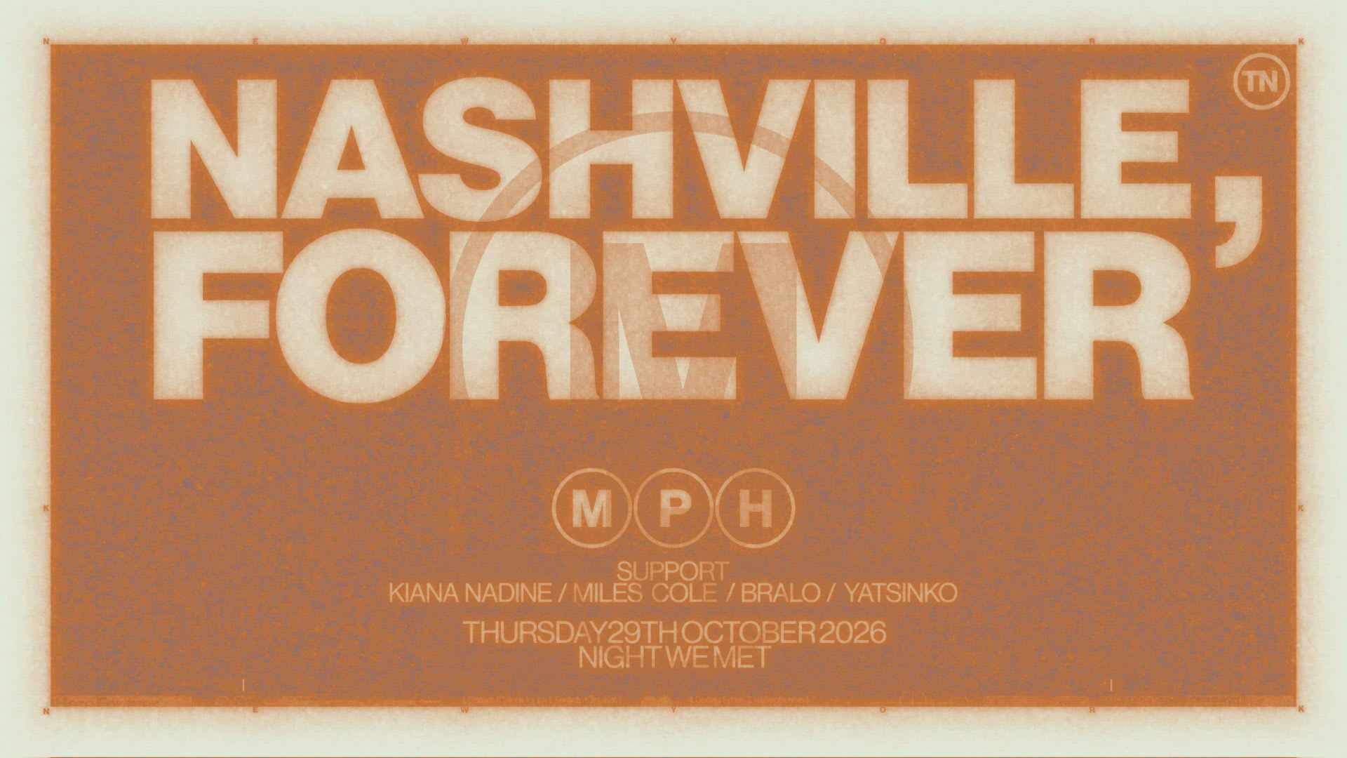 Mph – Nashville, Forever Cover