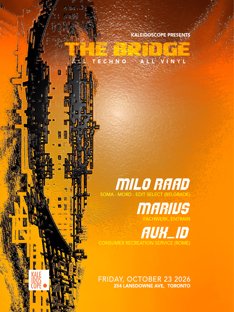 Kaleidoscope: Milo Raad, Marivs, Aux_Id Cover