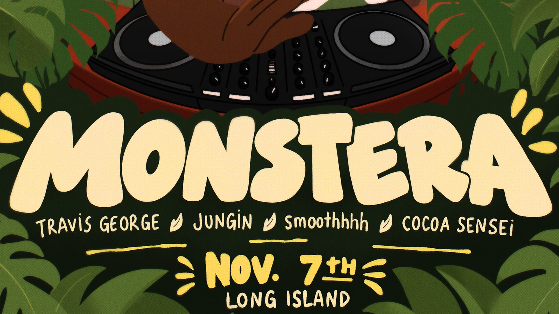 Plant Bass: Monstera Cover