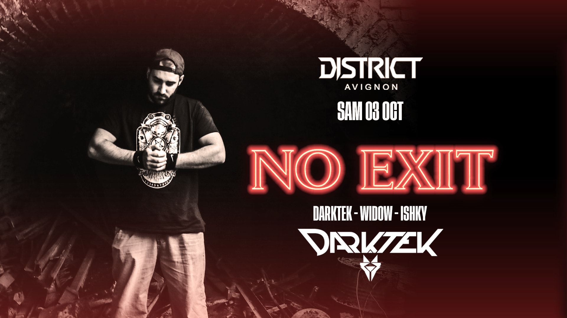 No Exit : (No Bpm Limit) Spécial Guest "Darktek" Cover