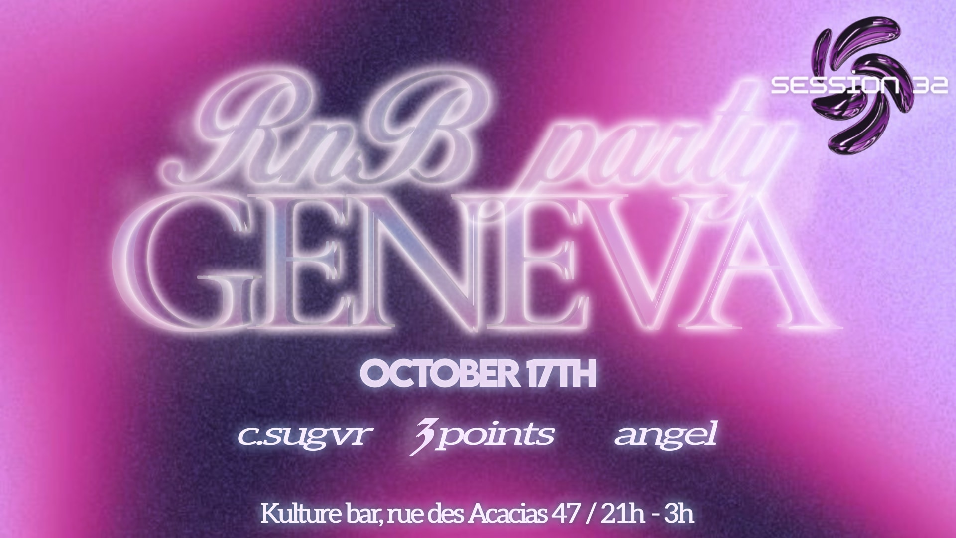 Session 32 R&B Party In Geneva, Part V Cover