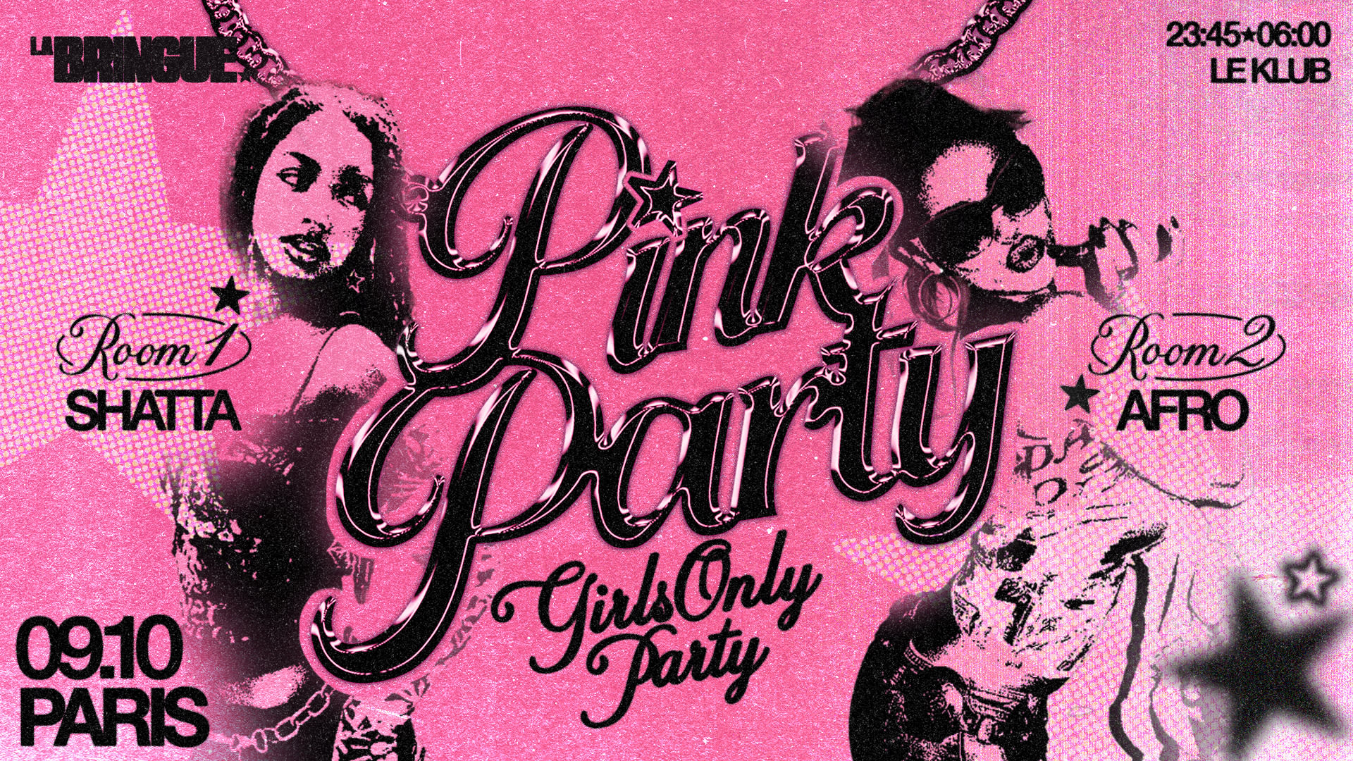 La Bringue - Pink Party - Paris Cover