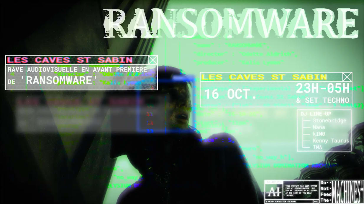 Ransomware : Audiovisual Rave Cover