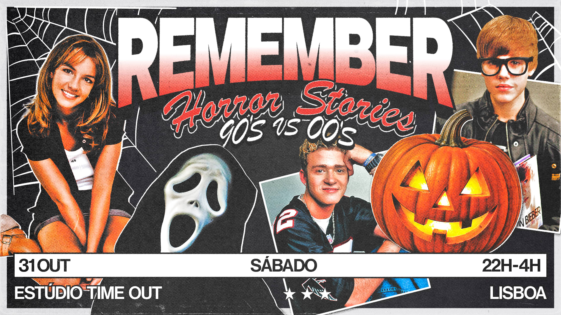 Remember Horror Story - Halloween Party - Lisboa Cover