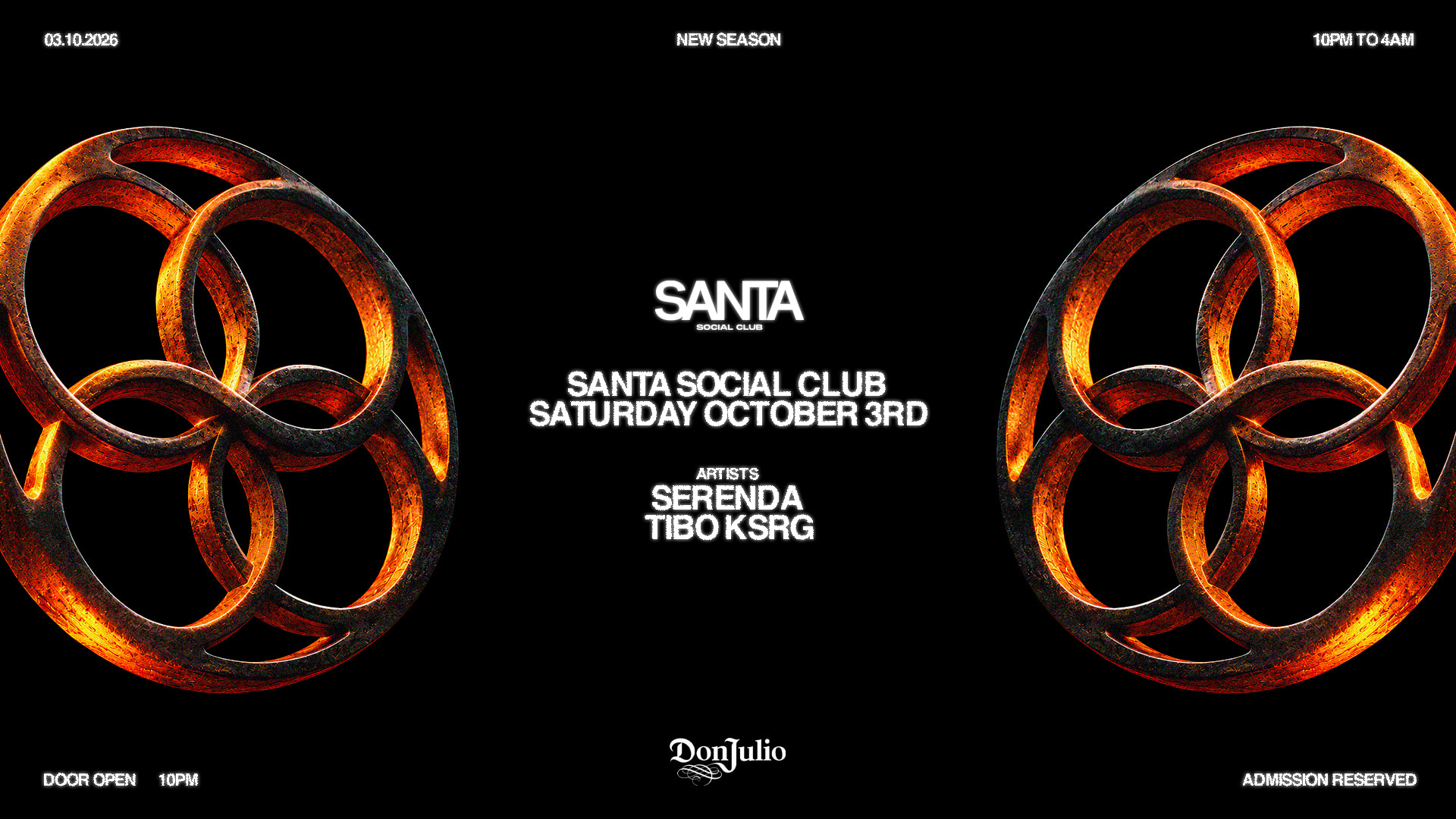 Santa Club - Opening - Serenda [Sold Out] Cover
