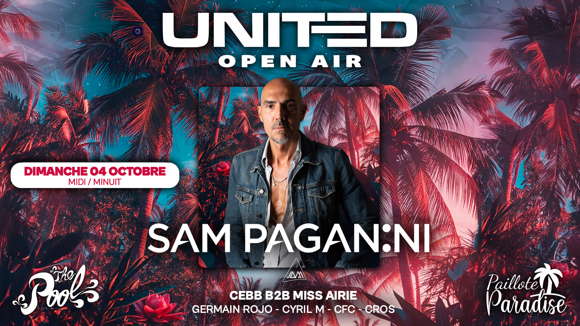 United Open Air : Sam Paganini Cover