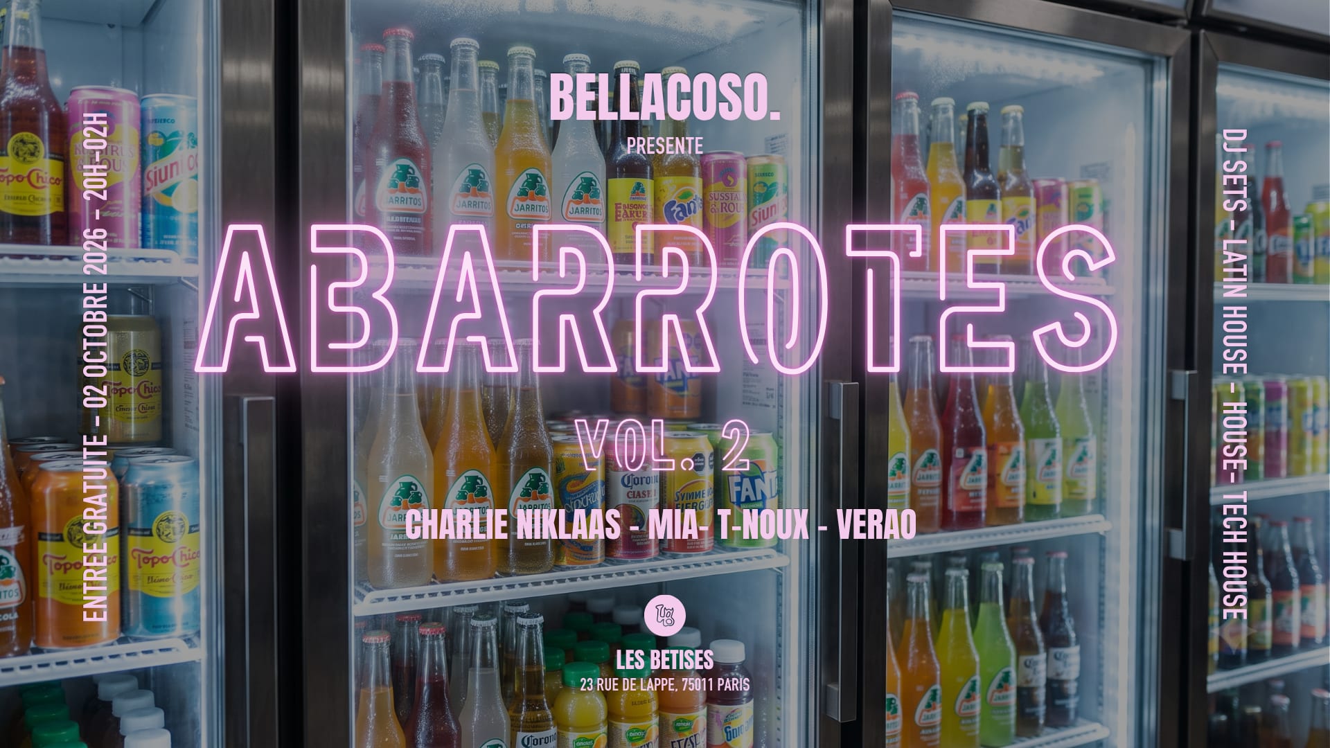 Abarrotes II: Electro & Sabores Frescos By Bellacoso. Cover