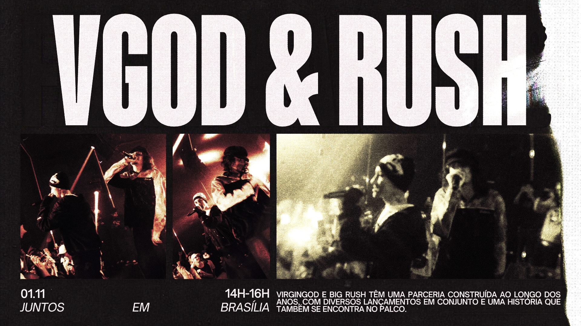 Virgingod* & Big Rush Em Brasília Cover