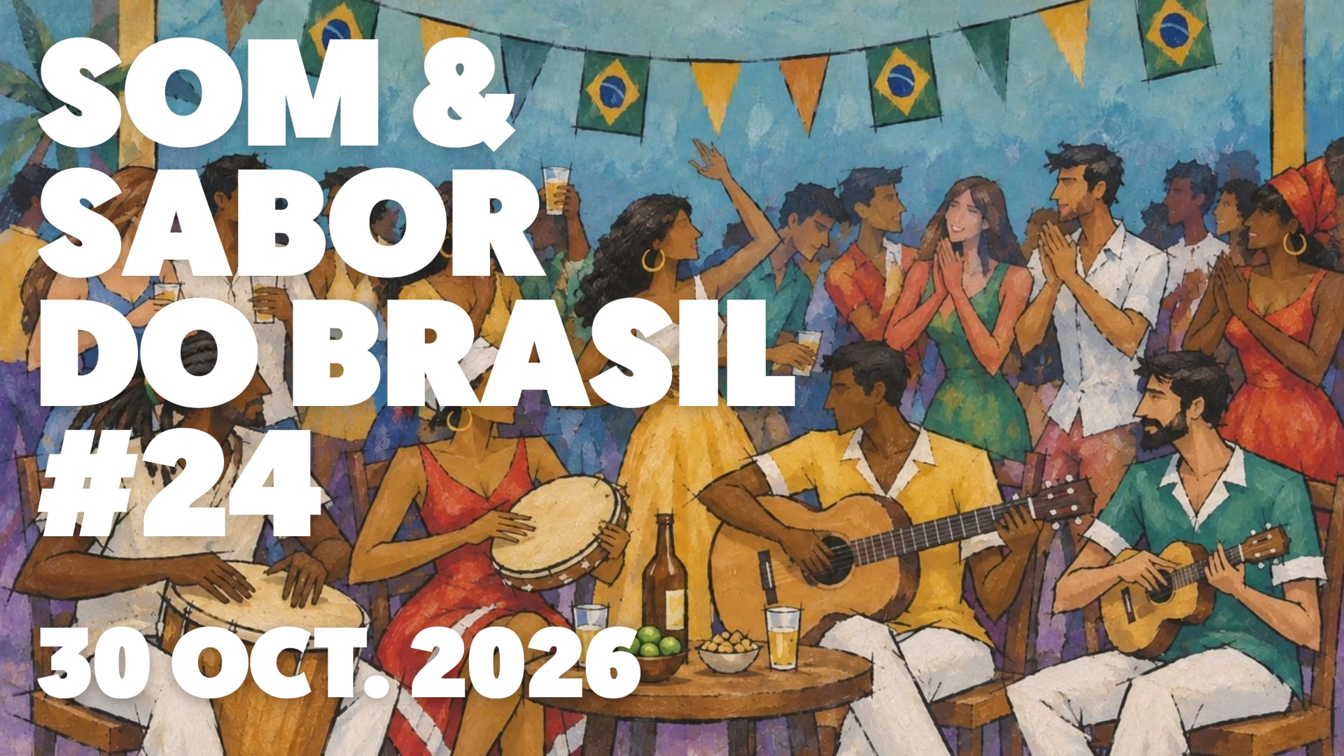 Som & Sabor Do Brasil - 30.10.2026 Cover