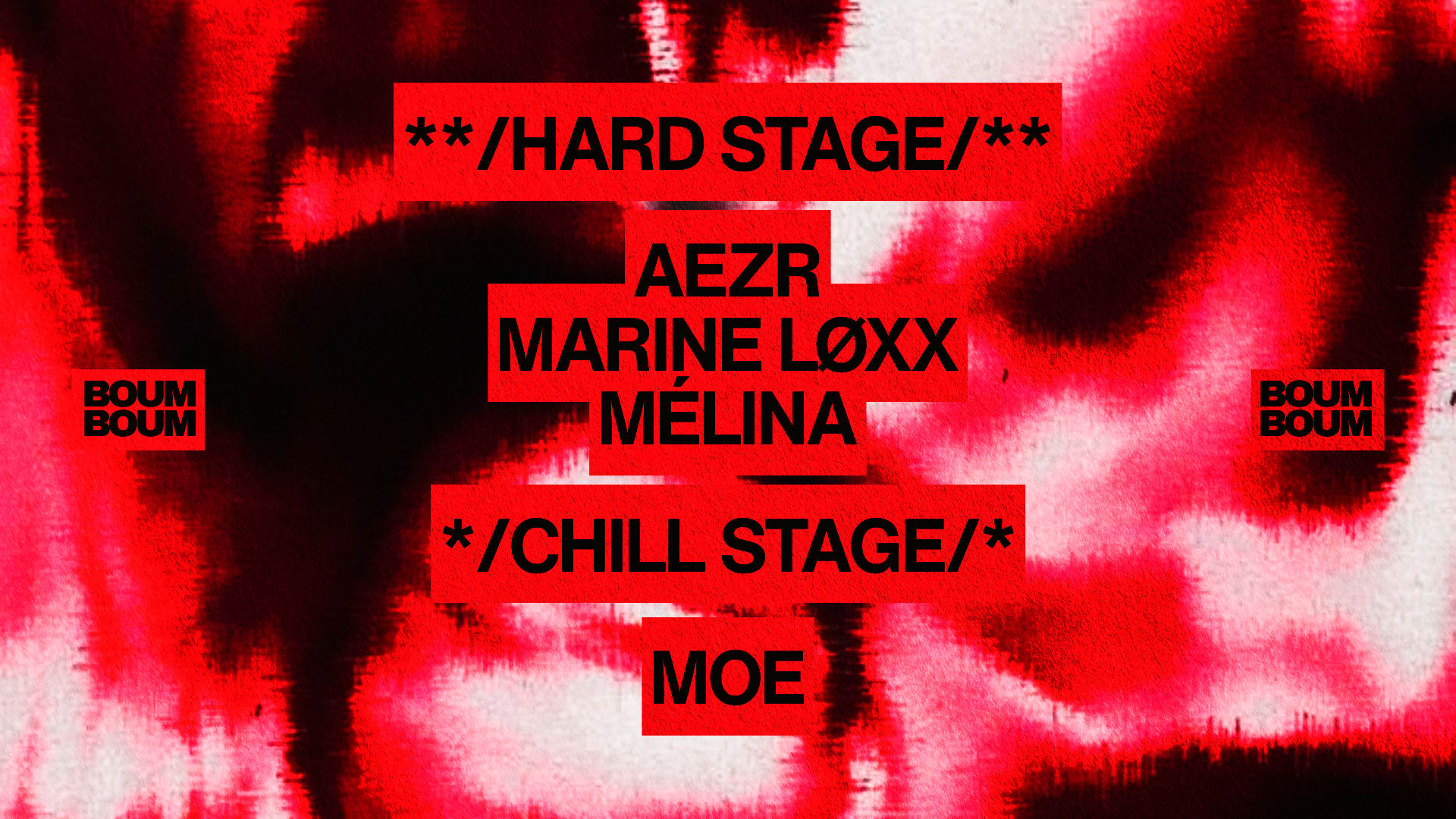 Boum Boum : Chill Stage Vs Hard Stage Cover