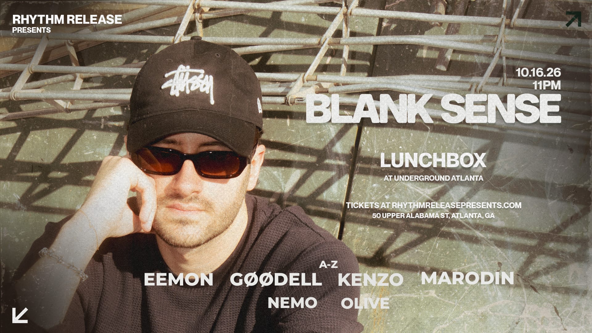 Rhythm Release Presents: Blank Sense Cover