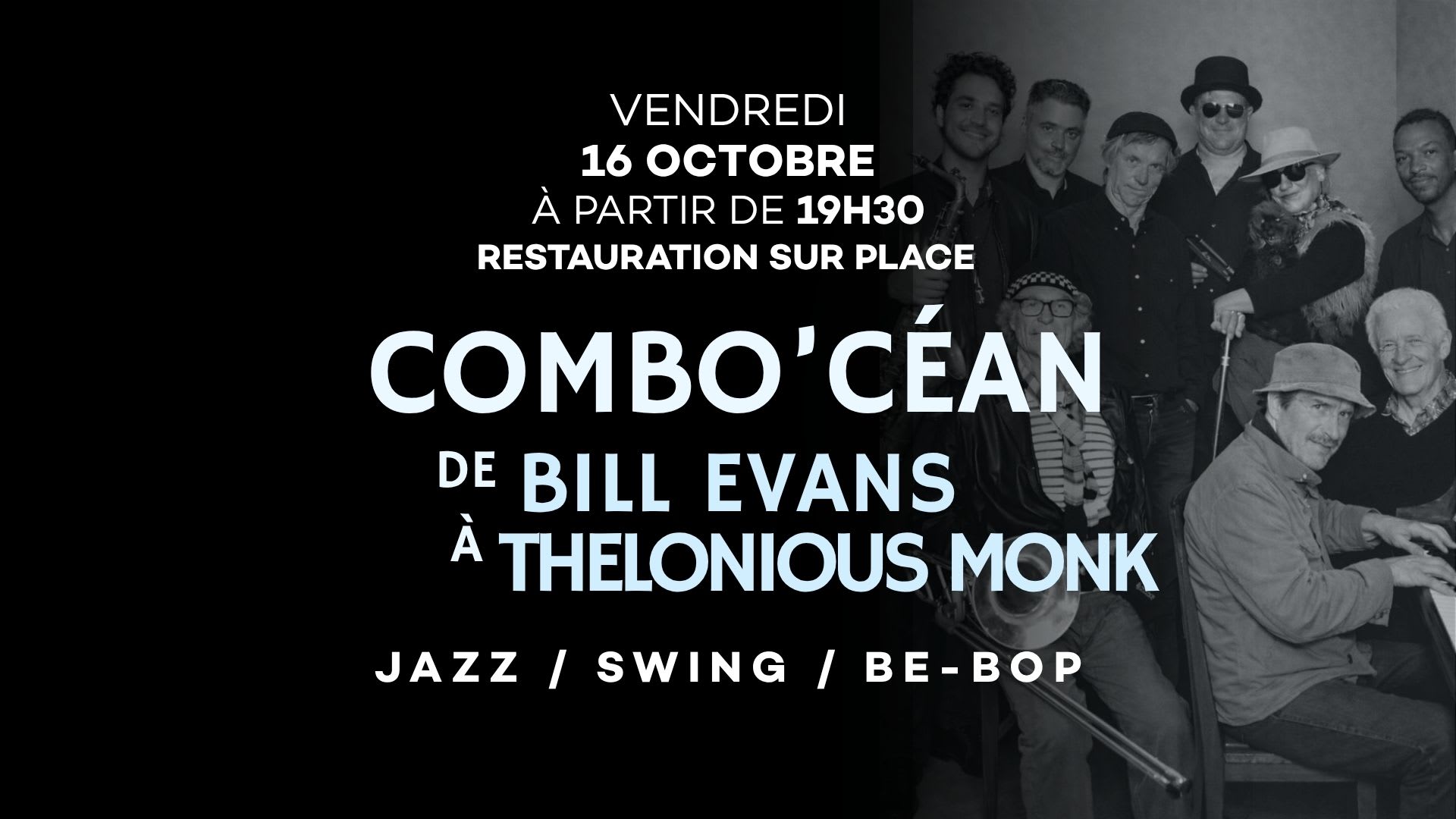 Combo'céan Big Band - De Bill Evans À T.Monk ! Cover