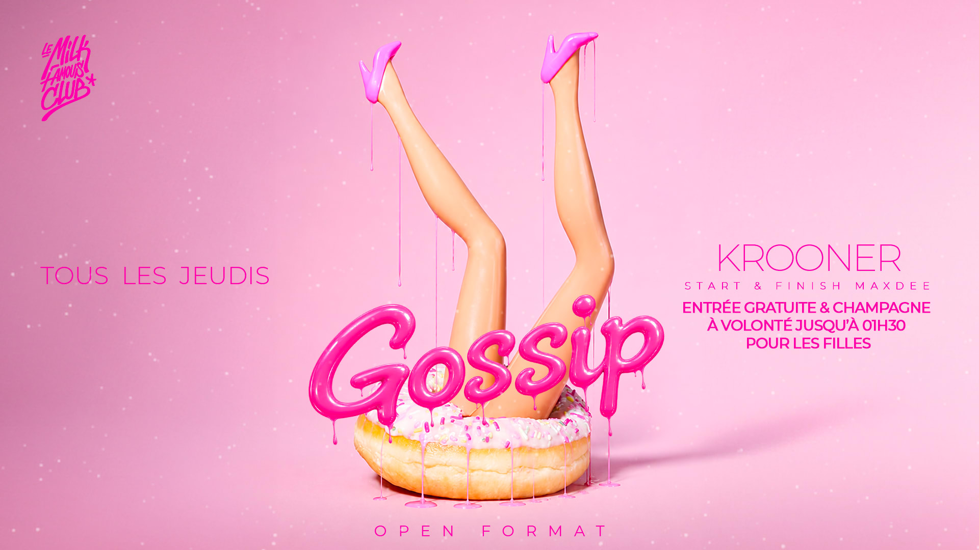 Jeu 24 Sept - Gossip W/ Krooner Cover