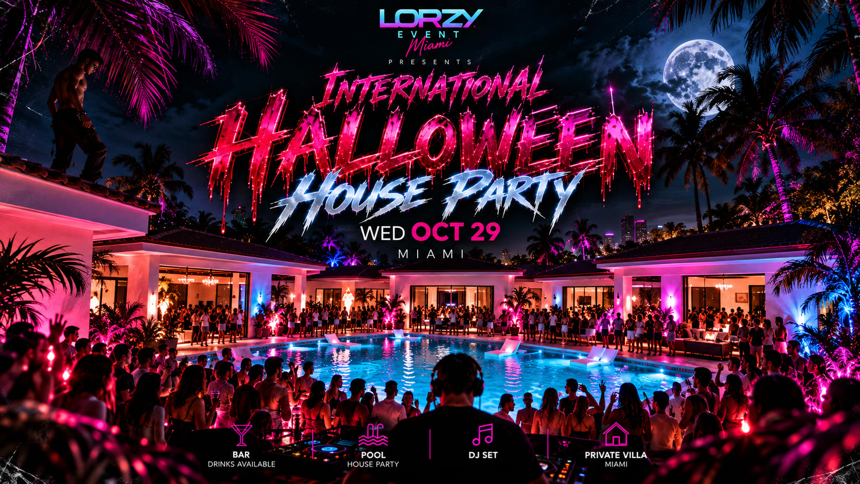 International House Party Halloween Cover