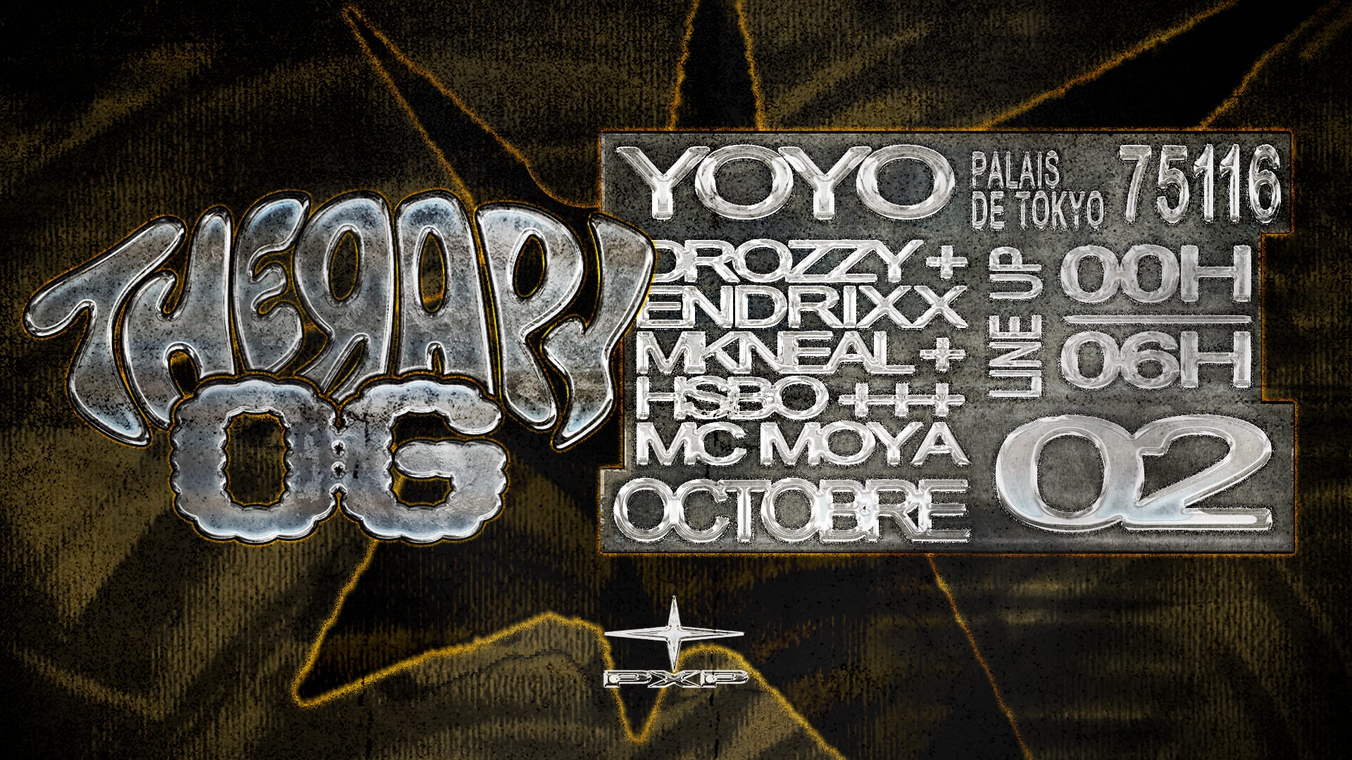 Therapy Og - Rap & Afro @Yoyo - 02/10 Cover