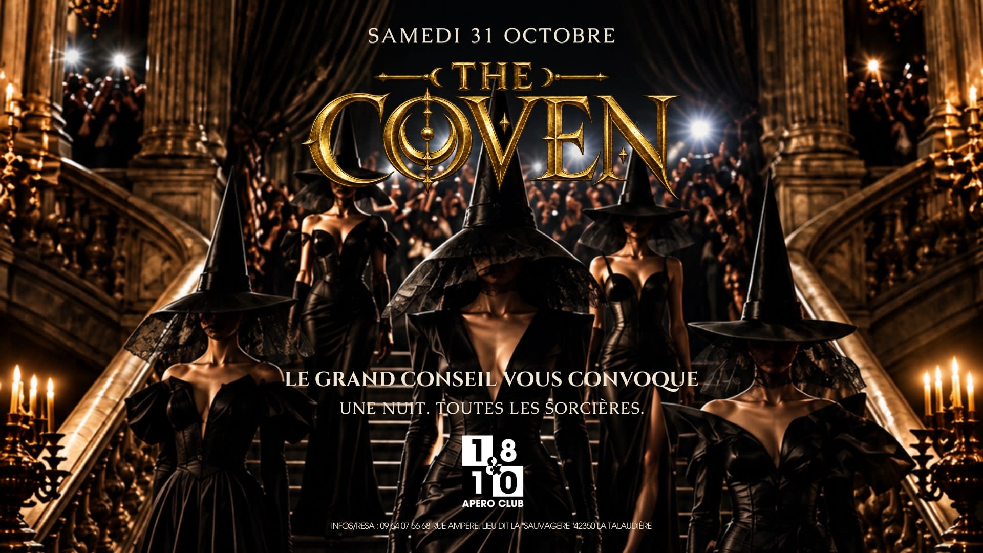 The Coven — Halloween 🌑 Cover
