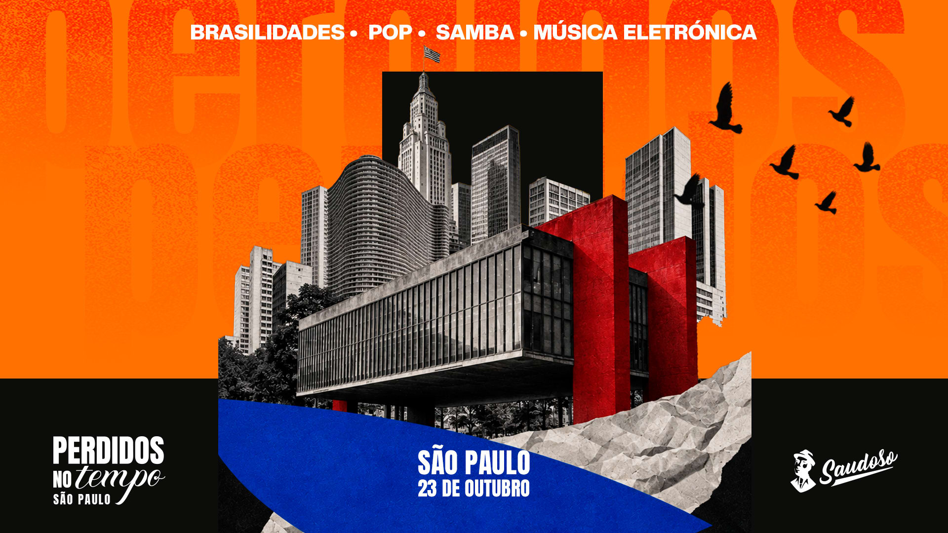 Perdidos No Tempo - 23/10 - Vila Madalena Cover