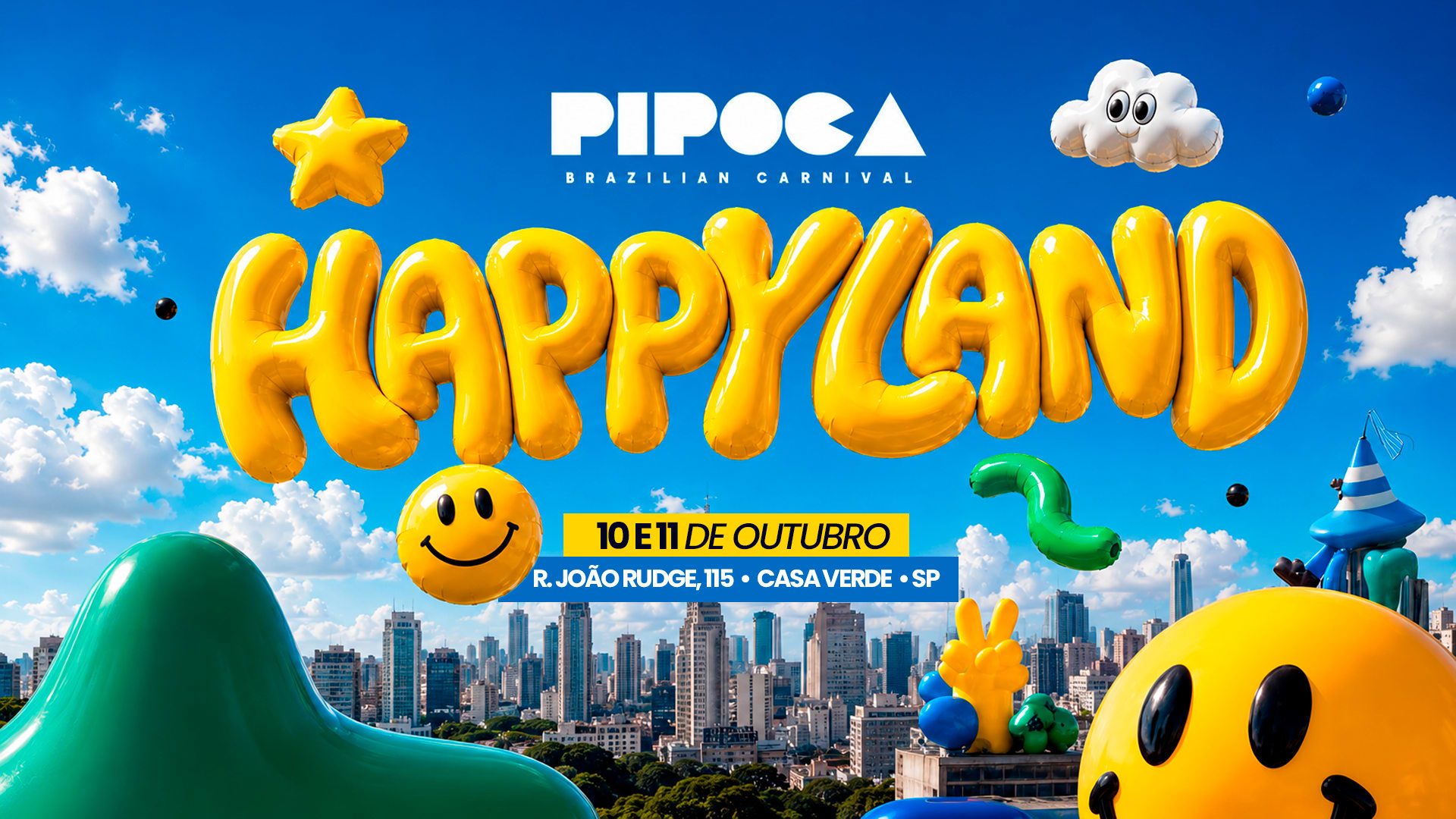 Pipoca Happyland Cover