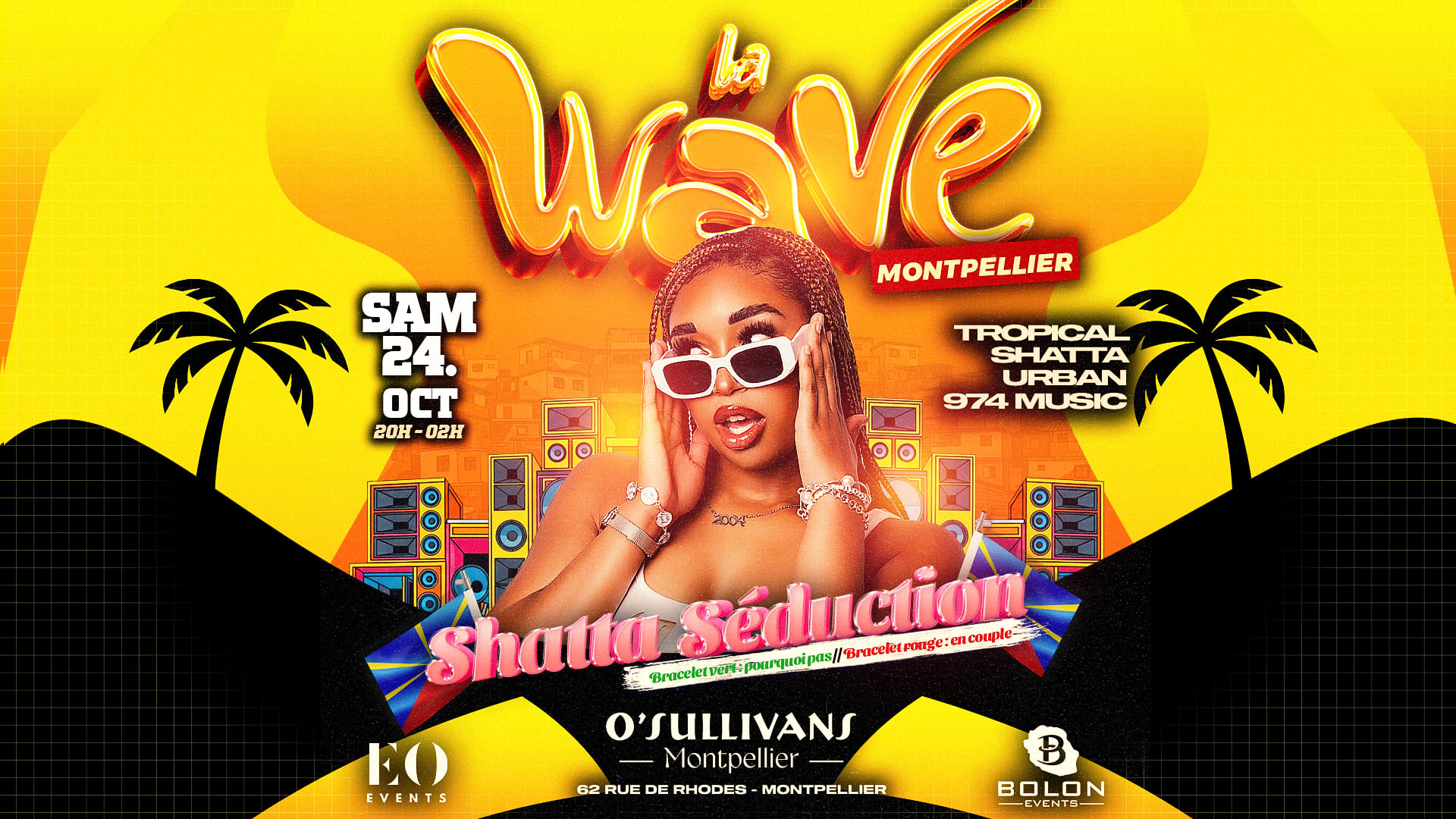 La Wave "Shatta Séduction" - Montpellier Cover