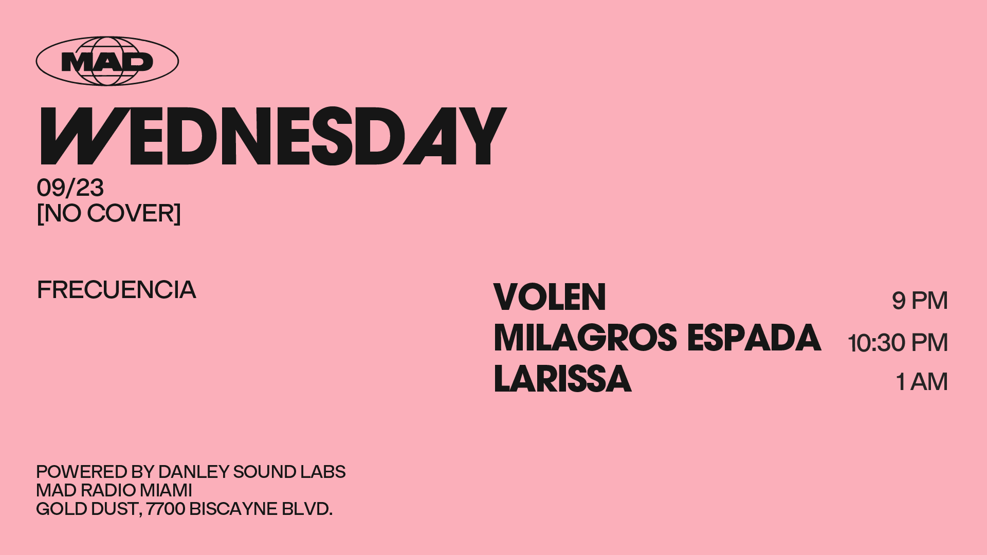 Frecuencia: Volen / Milagros Espada / Larissa Cover
