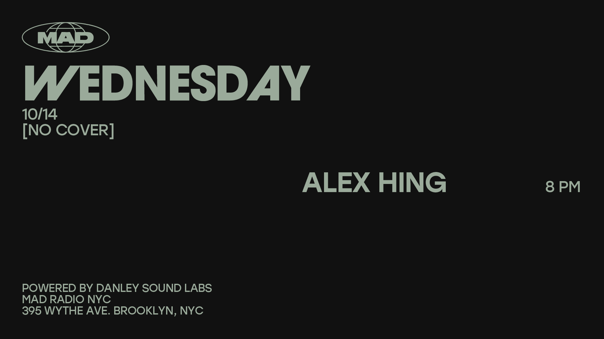 Alex Hing Cover