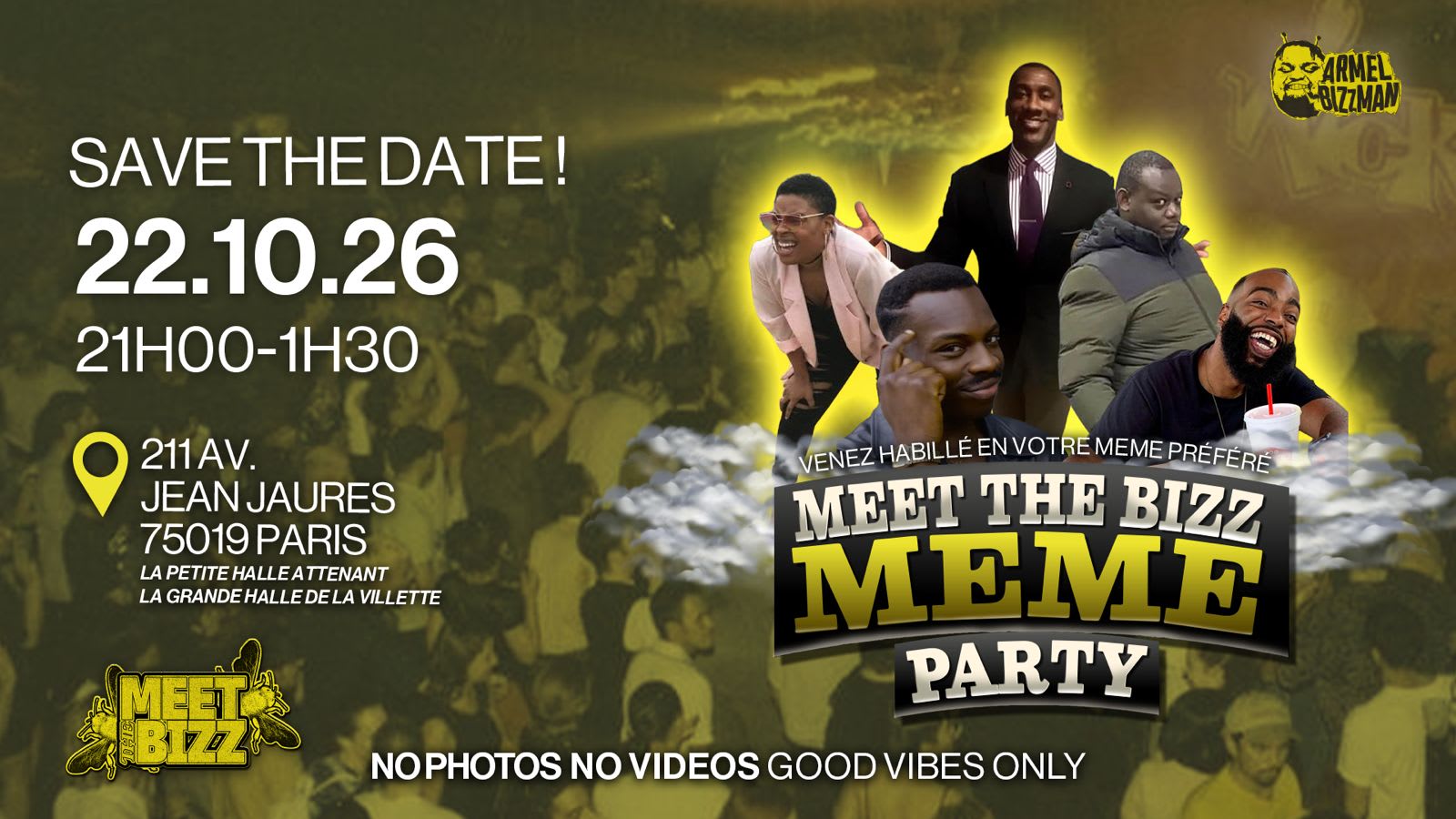 Meet The Bizz : R&B Meme Party I 22.10.26 Cover