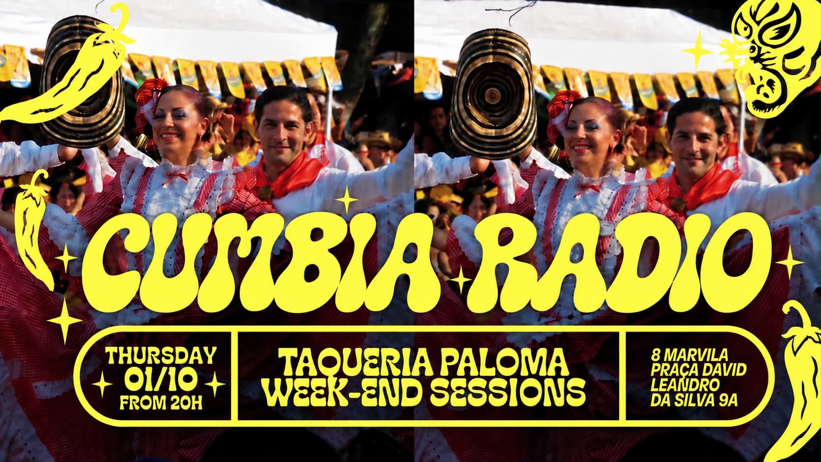 Cumbia Radio - Taqueria Paloma Week-End Sessions Cover