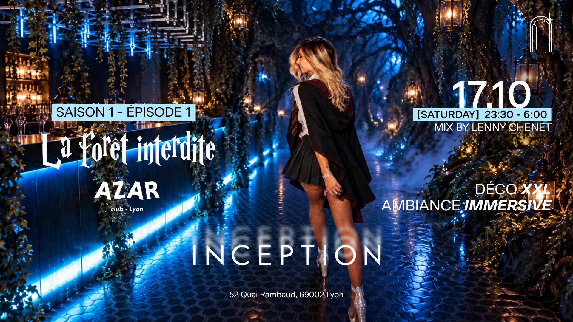 Opening Inception - La Forêt Interdite - Samedi 17 Octobre Cover