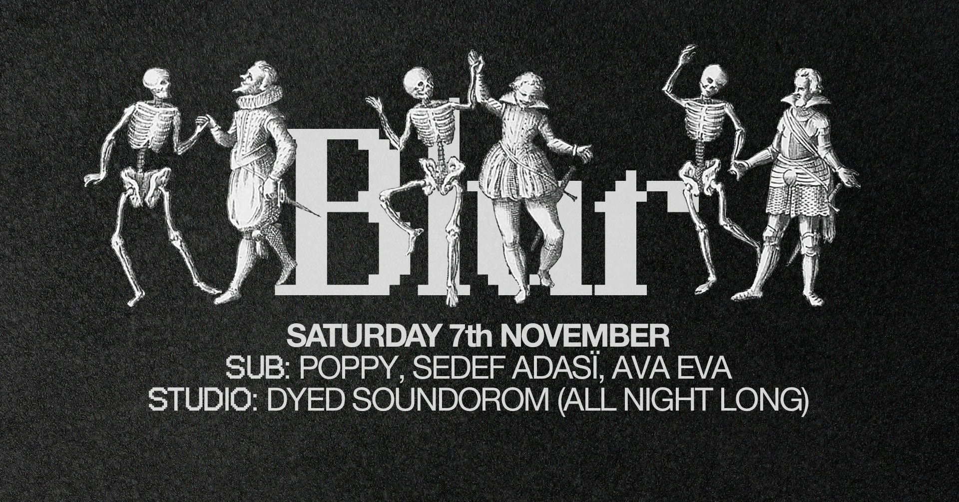 Blur With Sedef Adasï, Dyed Soundorom, Ava Eva, Poppy Cover