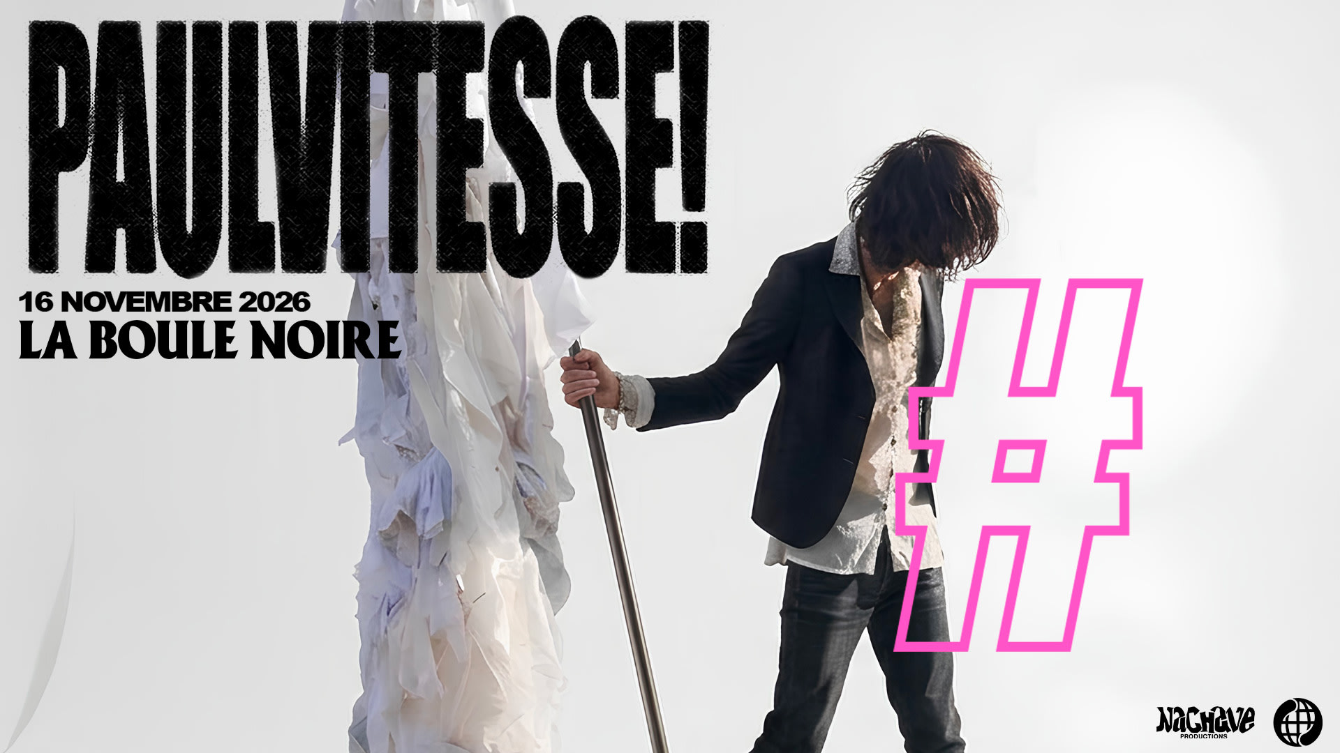 Paulvitesse! @La Boule Noire Cover