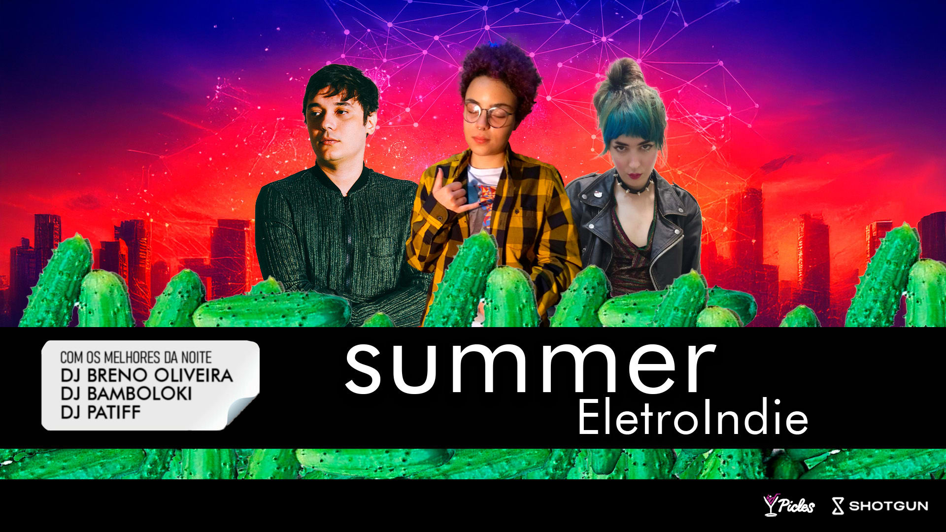 Summer Eletroindie - Allvesmay + Breno + Bamboloki Cover