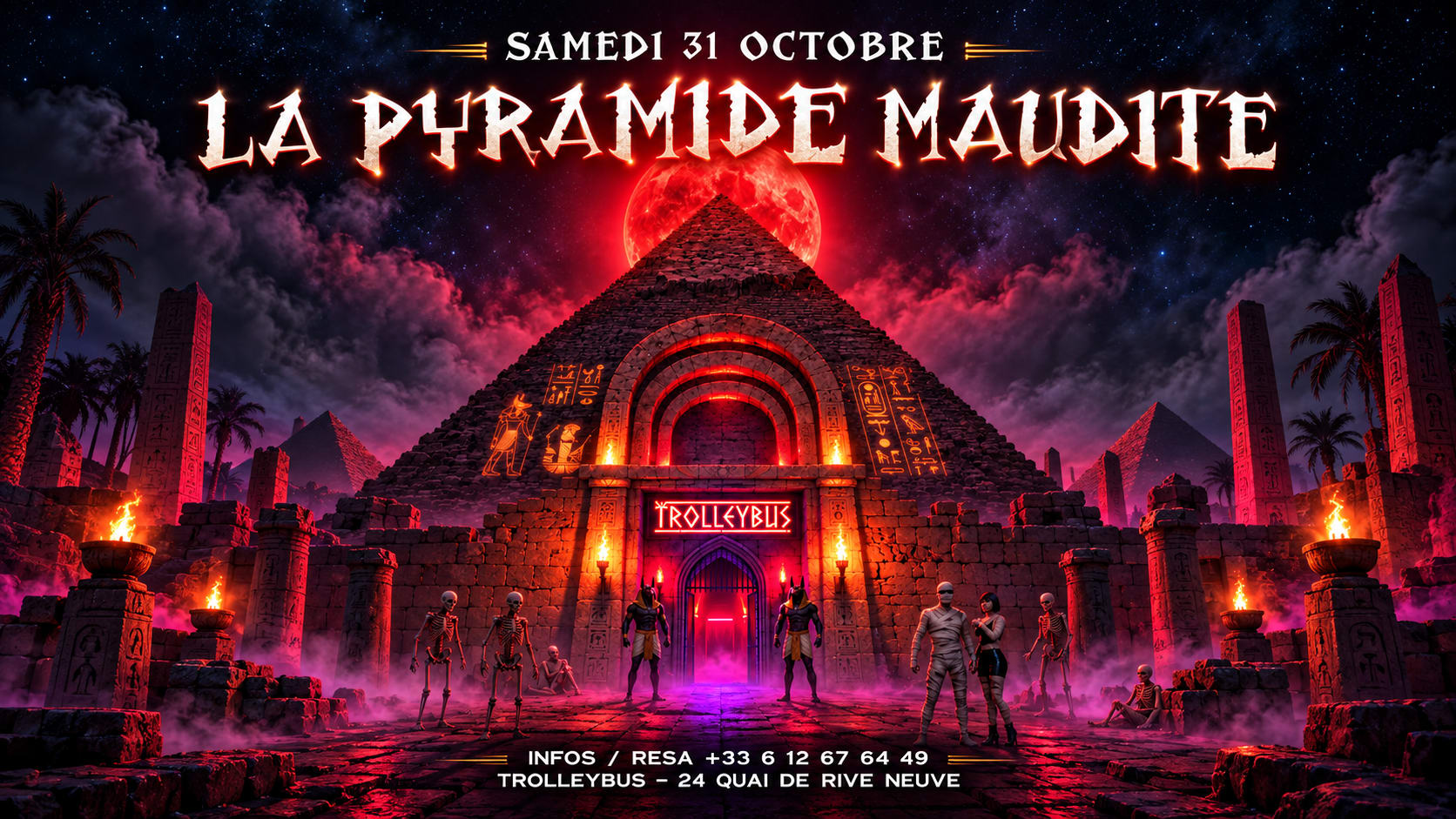 Halloween - Le Trolley - La Pyramide Maudite Cover