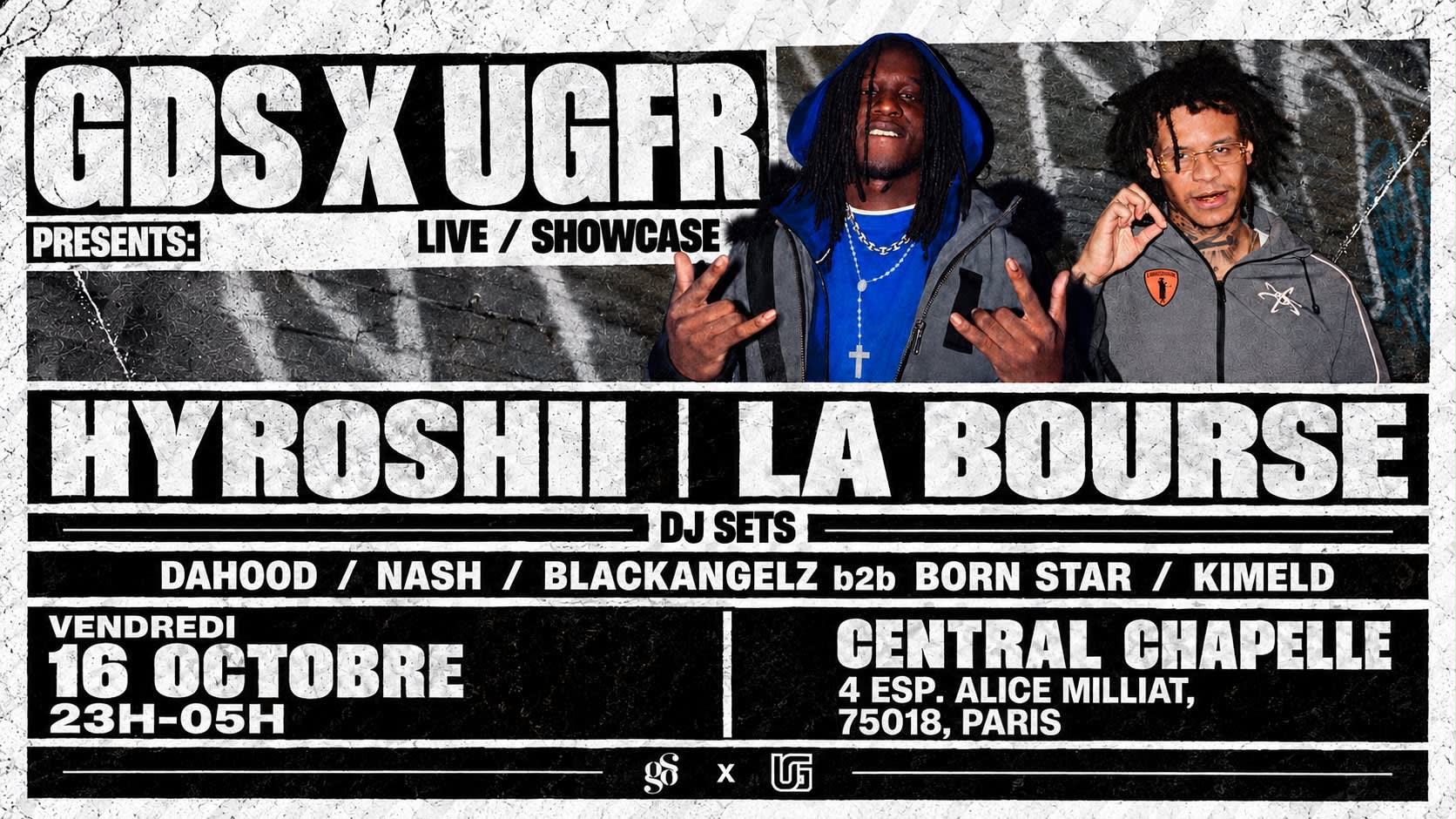 Gds X Ugfr — Central Chapelle Cover