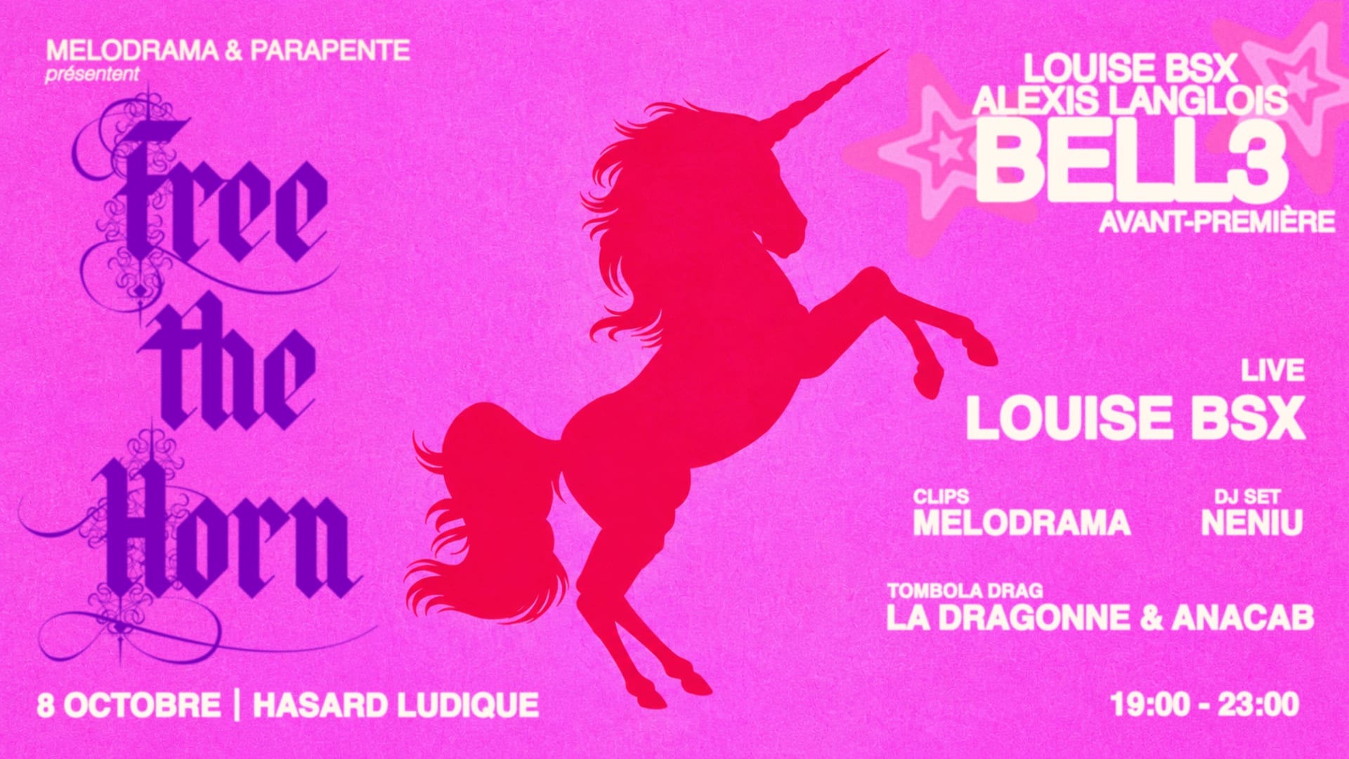 Free The Horn! - Avant-Première De Bell3 Cover