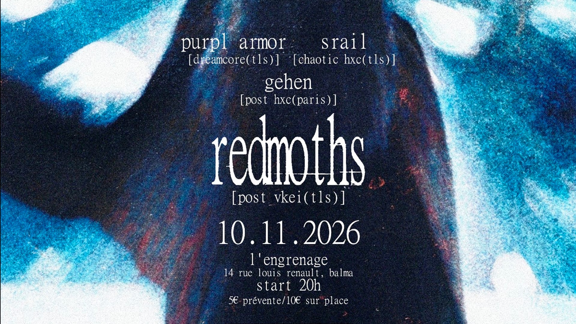 Redmoths Release Party Cover