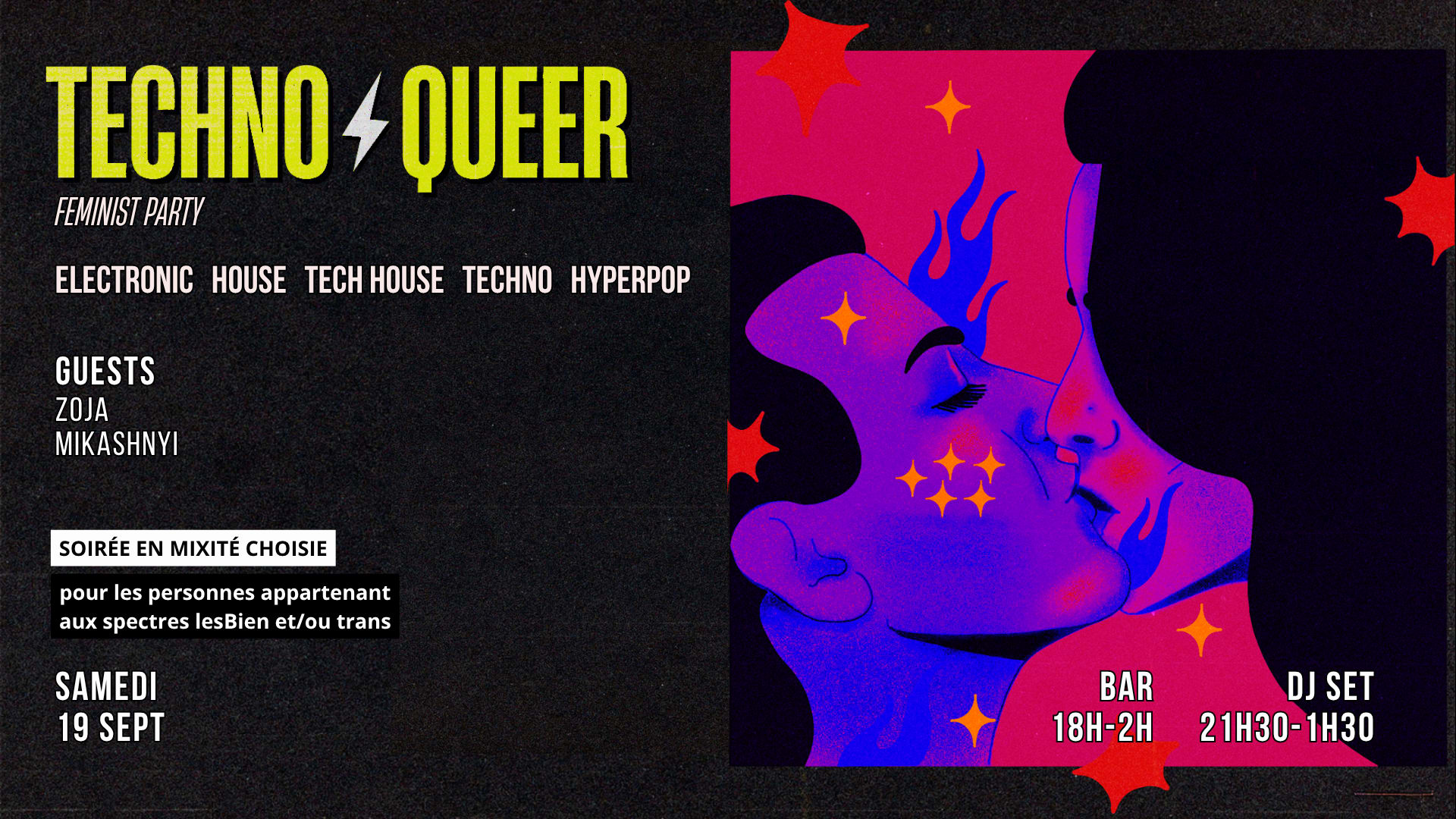 Techno Queer Feminist Party 19.09 Cover