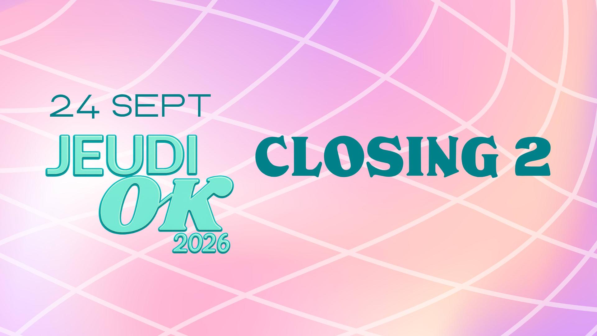 Jeudi Ok : Closing 2 Cover